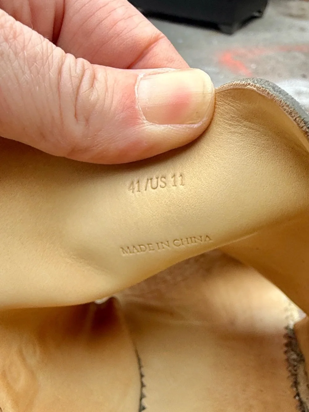 rag & bone Sayre Leather Espadrille Wedge Sandal (size IT 41/ US 11)